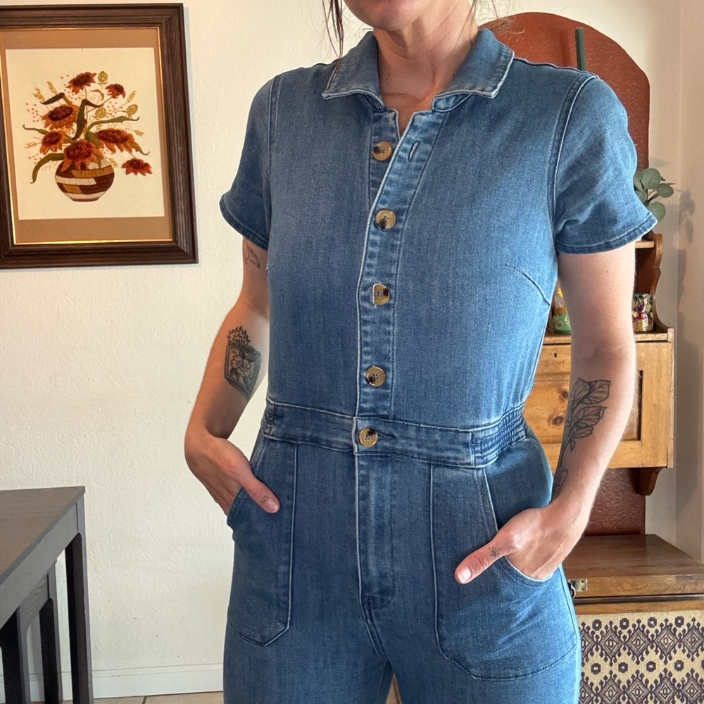 Blue Denim jumpsuit